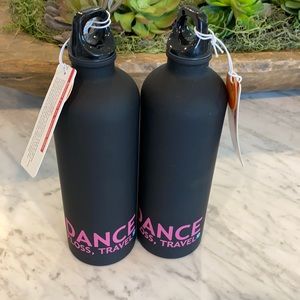 2 “Dance, Floss, Travel” Lululemon water bottle